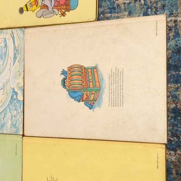 Sesame Street Book Club Hardback Book Set of 5 - Used - Picture 6 of 15